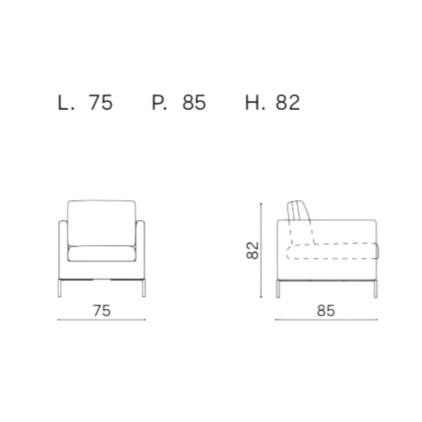 Fauteuil Reef et table Orbis